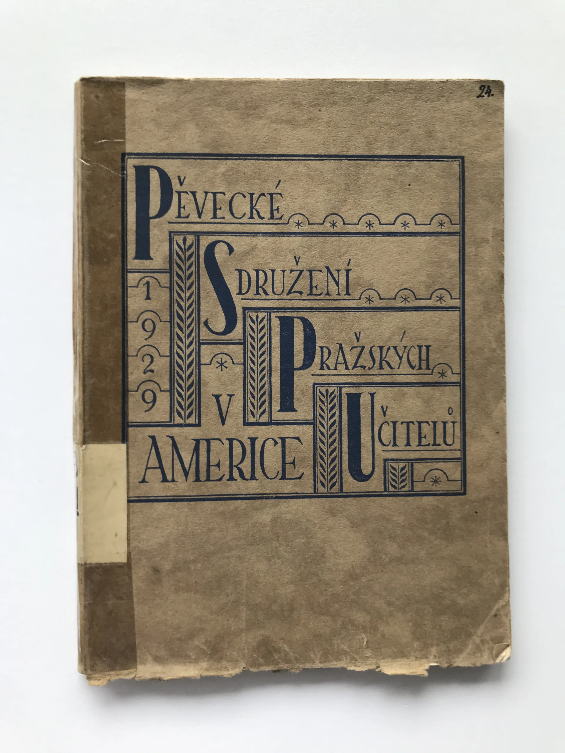 Pěvecké sdružení pražských učitelů v Americe 1929, J. A. Boš, Jan Novák