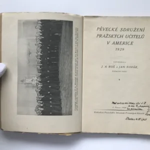 Pěvecké sdružení pražských učitelů v Americe 1929, J. A. Boš, Jan Novák