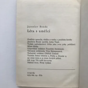 Léta s umělci, Jaroslav Benda