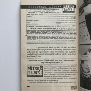 Přísně tajné 4/2001 – Podivná smrt náčelníka štábu