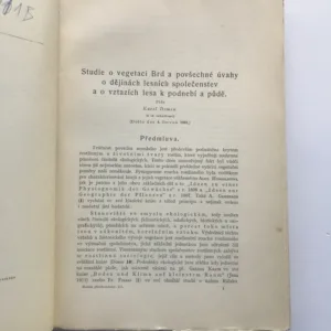 Sborník přírodovědecký, svazek III