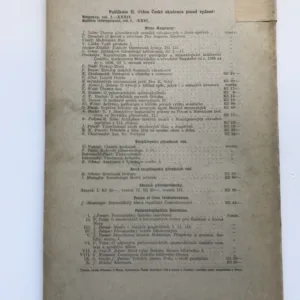 Sborník přírodovědecký, svazek IV (neúplný - viz obsah)