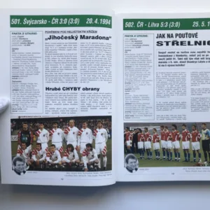 Se lvíčkem na prsou 2 (162 zápasů české fotbalové reprezentace ve faktech a fotografiích), Oldřich Bartůněk, Jaroslav Kalát