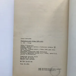 Československé filmy 1981-1985 – díly 1 a 2, Luboš Bartošek