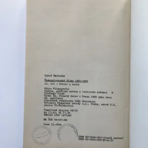 Československé filmy 1981-1985 – díly 1 a 2, Luboš Bartošek