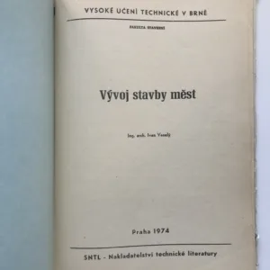 Vývoj stavby měst, Ivan Veselý