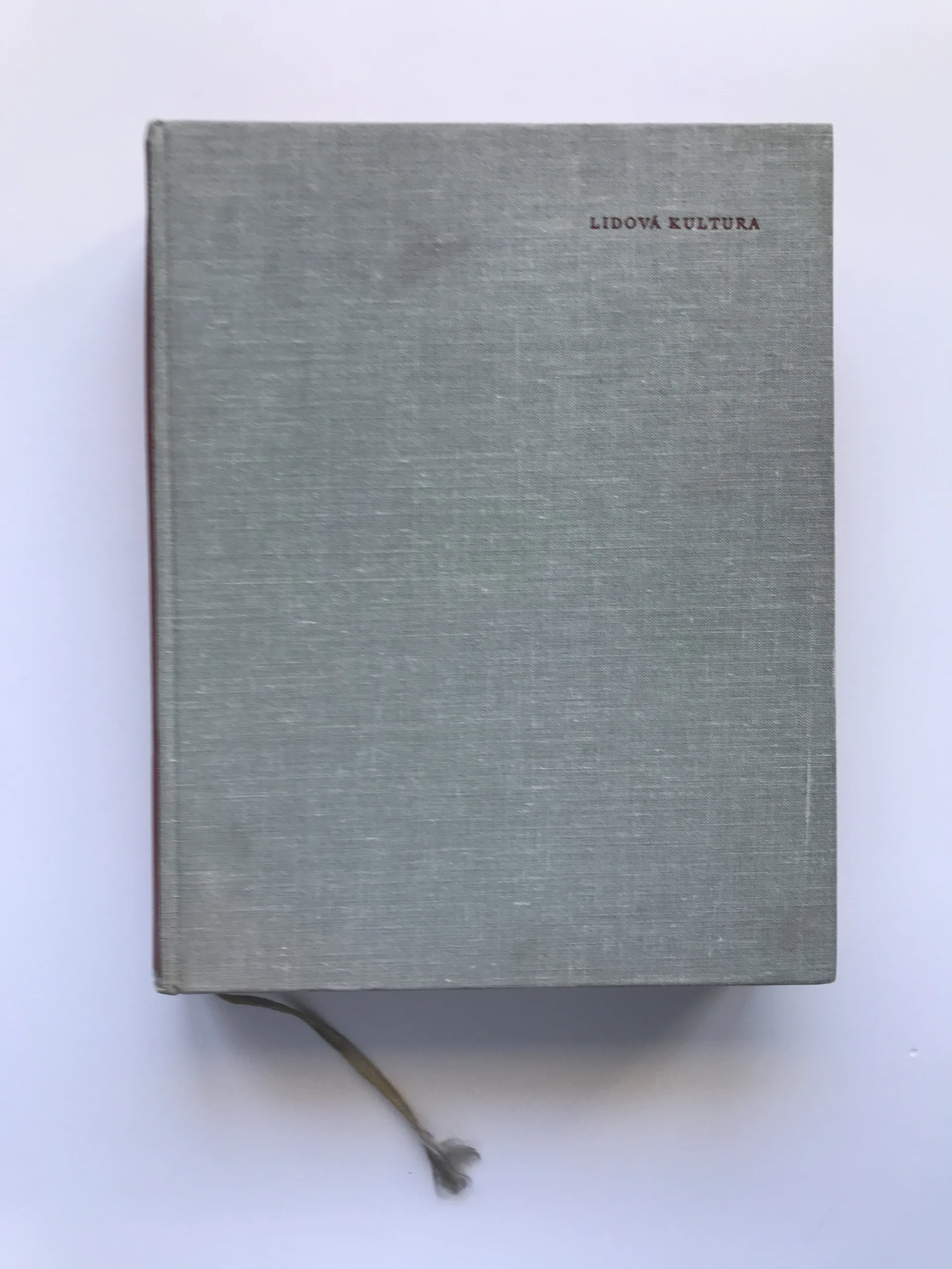 Československá vlastivěda III – Lidová kultura