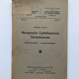 Monographia Cyphellacearum Čechosloveniae (II. Část systematická), Albert Pilát