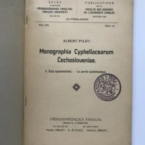 Monographia Cyphellacearum Čechosloveniae (II. Část systematická), Albert Pilát