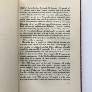 Rembrandt (Život a umění), Jan Veth