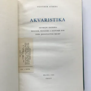 Akvaristika, Günther Sterba