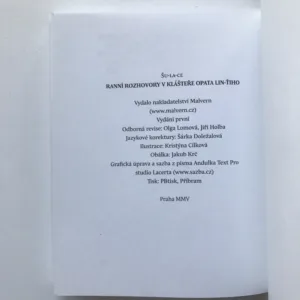 Ranní rozhovory v klášteře opata Lin-ťiho, Šu-la-ce