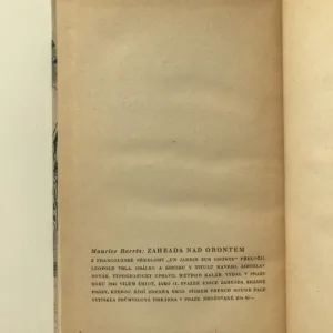 Zahrada nad Orontem, Maurice Barrés