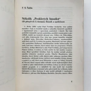 Prokletí básníci, Paul Verlaine, Karel Teige, Toyen