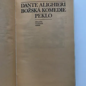 Božská komedie – Peklo, Dante Alighieri