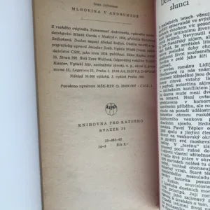 Mlhovina v Andromedě, Ivan Jefremov