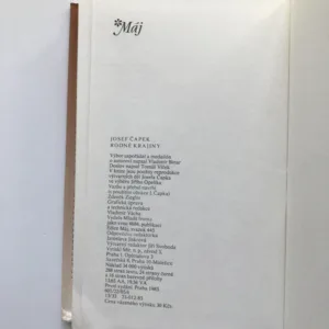 Rodné krajiny, Josef Čapek