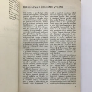 Psychologie dítěte, Jean Piaget, Bärbel Inhelderová