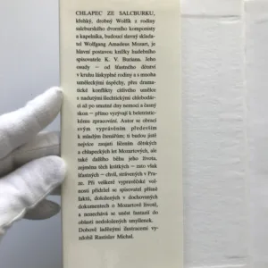 Chlapec ze Salcburku (Vyprávění ze života W. A. Mozarta), Karel Vladimír Burian