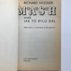 MASH aneb Jak to bylo dál, Richard Hooker