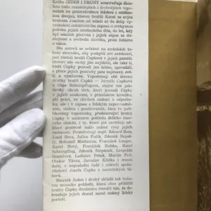 Jeden i druhý (Vzpomínky na bratry Čapky), Ladislav Vacina