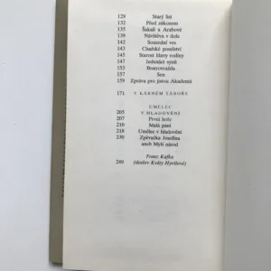Povídky, Franz Kafka