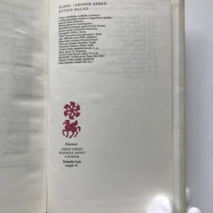 Kytice balad, Karel Jaromír Erben