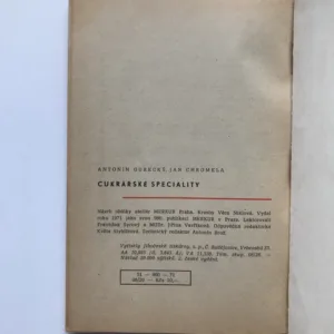 Cukrářské speciality, Antonín Gurecký, Jan Chromela