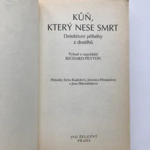 Kůň, který přináší smrt (Detektivní příběhy z dostihů), Richard Peyton