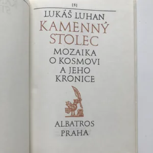 Kamenný stolec (Mozaika o Kosmovi a jeho kronice), Lukáš Luhan