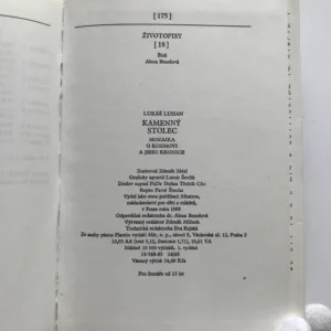 Kamenný stolec (Mozaika o Kosmovi a jeho kronice), Lukáš Luhan