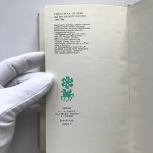 Až do konce poezie, František Hrubín