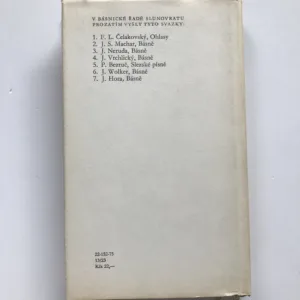 Až do konce poezie, František Hrubín