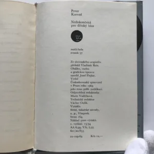 Nedokončená pro dětský hlas, Peter Karvaš