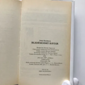 Bleděmodrý kaviár, Soňa Štroblová