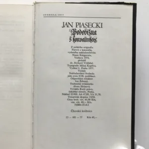 Podobizna s konvalinkou, Jan Piasecki