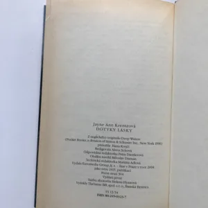 Dotyky lásky, Jayne Ann Krentzová