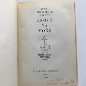 Znovu na moře, Boris Alexandrovič Zenkovič
