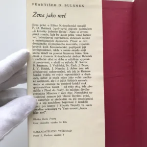 Žena jako meč, František D. Bulánek