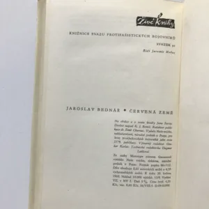 Červená země (Terra rossa), Jaroslav Bednář