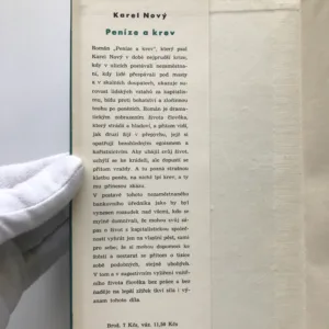 Peníze a krev, Karel Nový