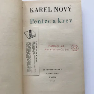 Peníze a krev, Karel Nový