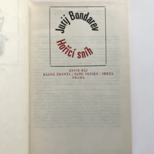 Hořící sníh, Jurij Bondarev