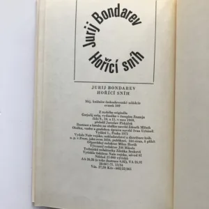 Hořící sníh, Jurij Bondarev