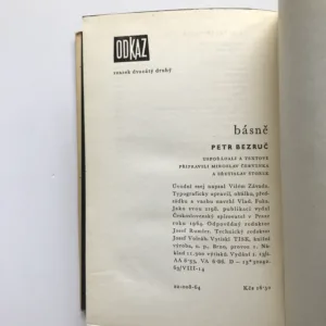 Básně, Petr Bezruč