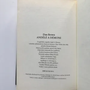 Andělé a démoni, Dan Brown