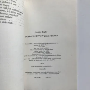 Dobrodružství v Zemi nikoho, Jaroslav Foglar, Bohumil Konečný