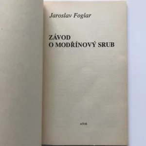 Závod o modřínový srub, Jaroslav Foglar