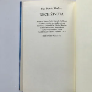 Dech života (podpis Marta Foučková), Daniel Dedera