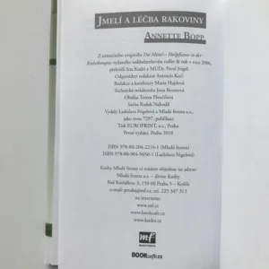 Jmelí a léčba rakoviny, Annette Bopp